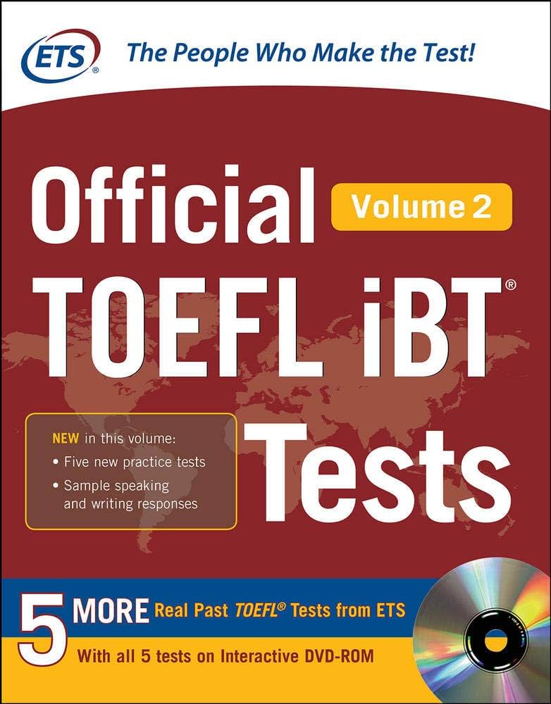 Educational Testing Service - Official TOEFL iBT Tests. Volume 2-McGraw-Hill Education